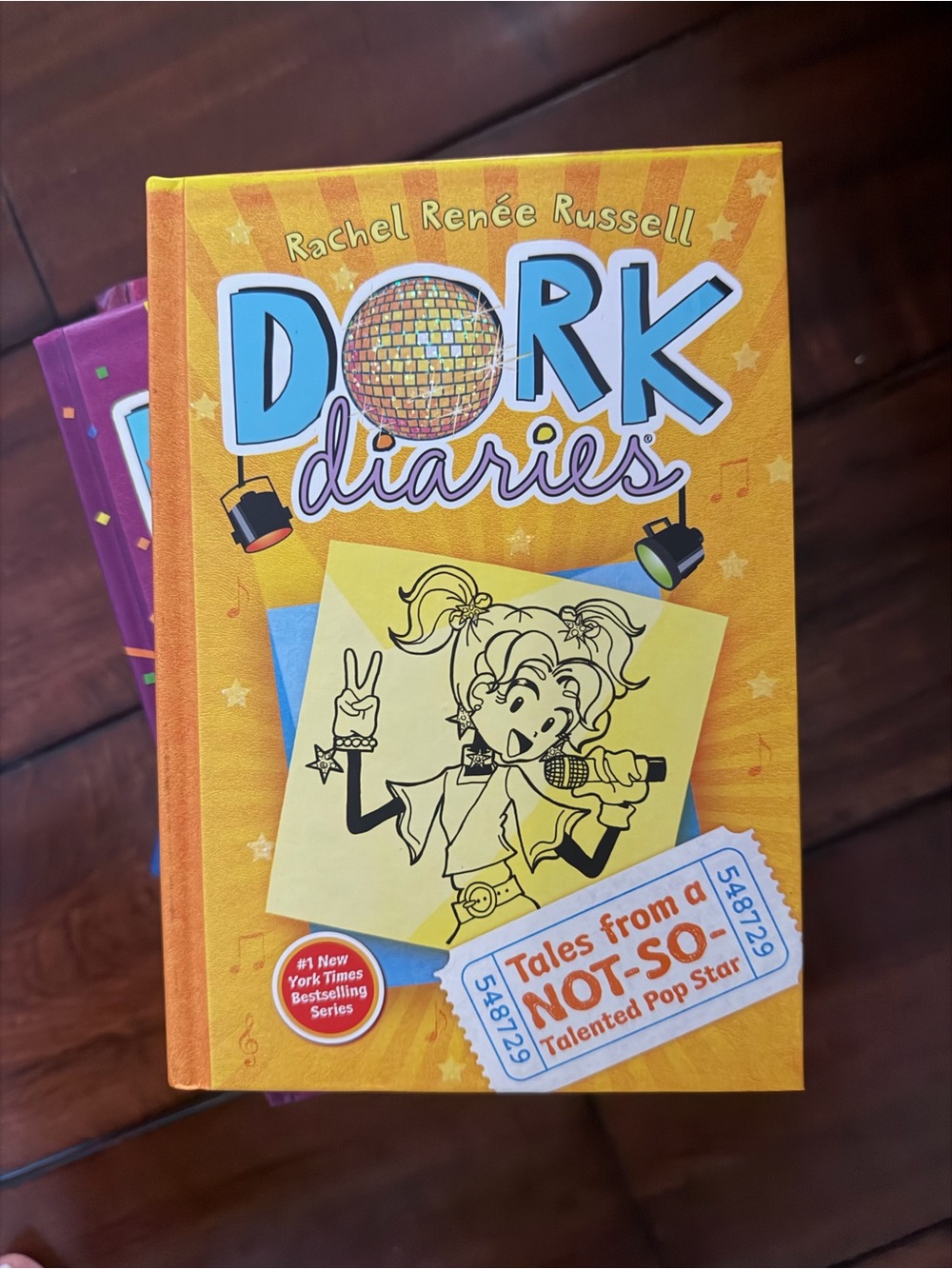 Amazon Dork Diaries Kids Book - Yellow Orange Blue